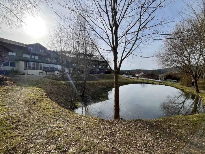 Ferienwohnung für 4 Personen, mit Balkon und Terrasse sowie Garten und Pool in Grafenwiesen - 3