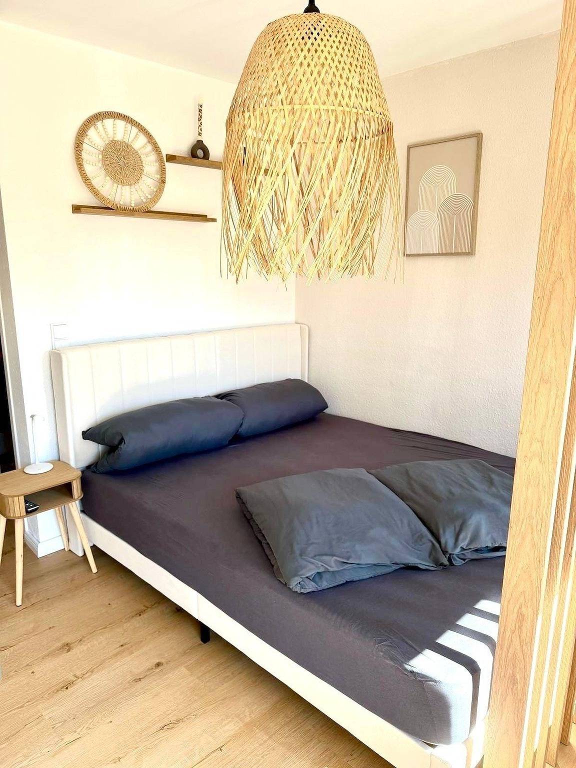 Geheel vakantieappartement, Allgäu Boho Apartment mit Balkon in Kempten in Allgäu, Zwaben (Bayern)