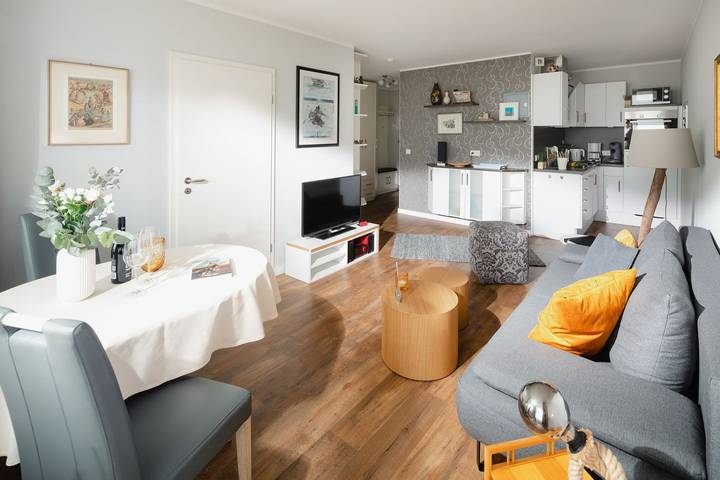 Ferienwohnung für 2 Personen, mit Ausblick und Balkon auf Norderney - 4