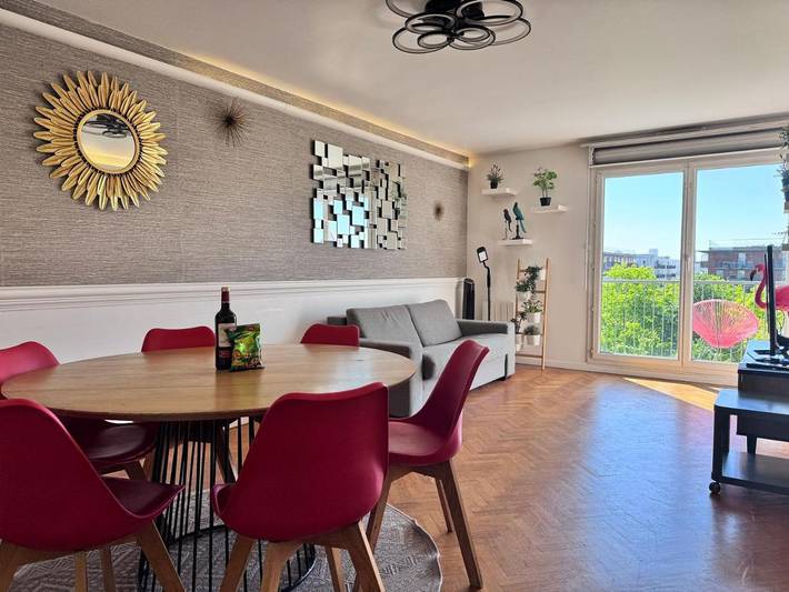 Gîte pour 8 personnes, avec terrasse et vue dans Stade de France - 2