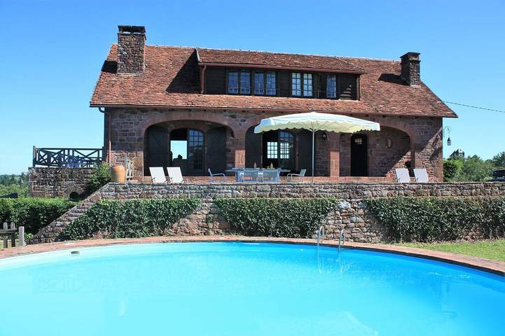 Gîte pour 6 personnes, avec jardin et terrasse à Lagleygeolle