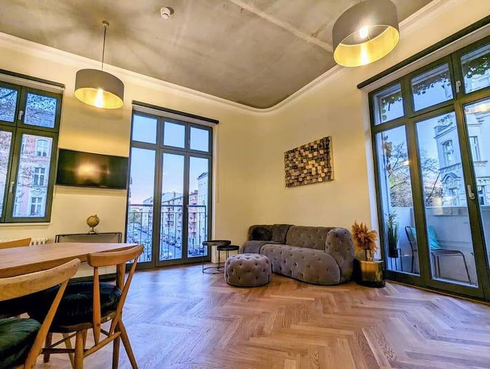 Ferienwohnung für 4 Personen, mit Balkon in Kreuzberg Berlin