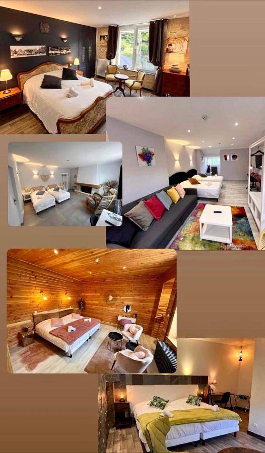 Chambre d’hôte pour 2 personnes, avec Terrasse et Jacuzzi ainsi que Jardin et Vue à Vireux-Wallerand