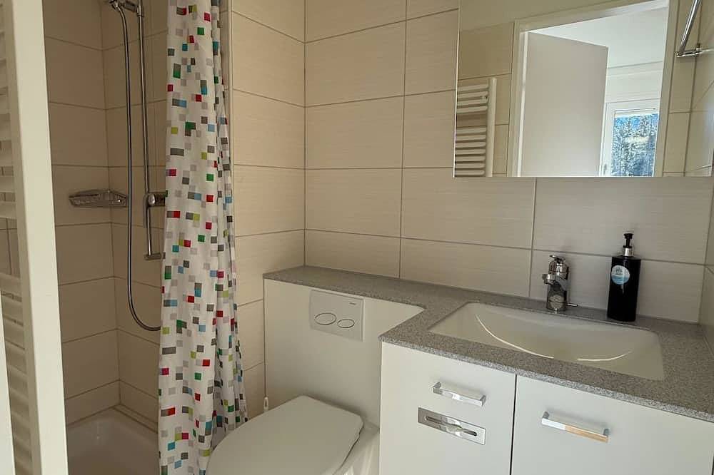 Ganze Wohnung, Waldhof 4 by Arosa Holiday Appartement/Fewo, Dusche, Wc, 2-Bettwohnung Waldhof 4 in Arosa, Plessur Alpen
