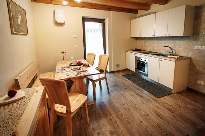 Gîte pour 4 personnes, avec balcon, animaux acceptés à Paluzza