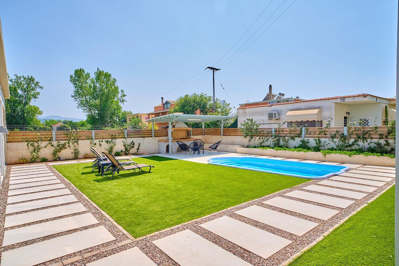 Villa für 4 Personen mit Pool in Roda, Korfu