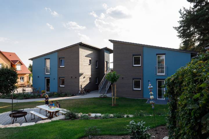 Ferienhof Waldblick - Apartment Pauls Schäferwagen (17qm) in Haundorf, Fränkisches Seenland