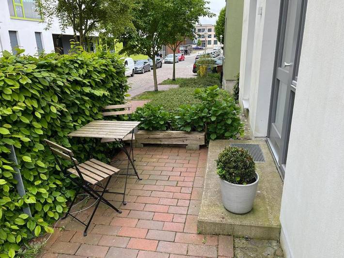 Ferienwohnung für 2 Personen, mit Terrasse und Ausblick in Stadtmitte Rostock - 3