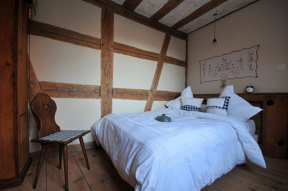 S'Storikenascht**** - Maison 1603, Charme au coeur du vignoble à Hunawihr in Hunawihr, Parc naturel régional des Ballons des Vosges