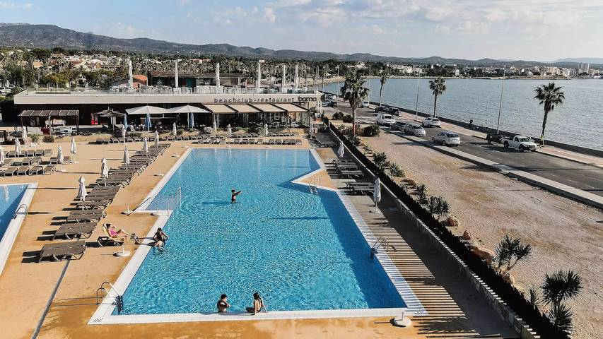 Camping für 2 Personen, mit Ausblick und Terrasse sowie Pool an der Costa Dorada