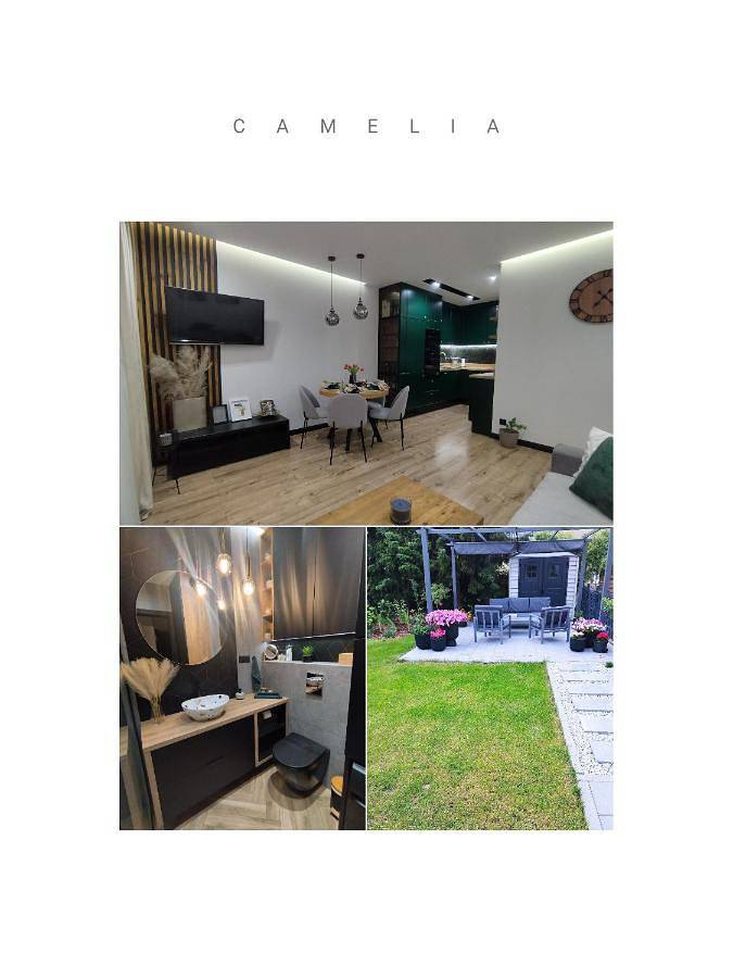 Apartament wakacyjny dla 6 osób, z ogród i widok w Rumia