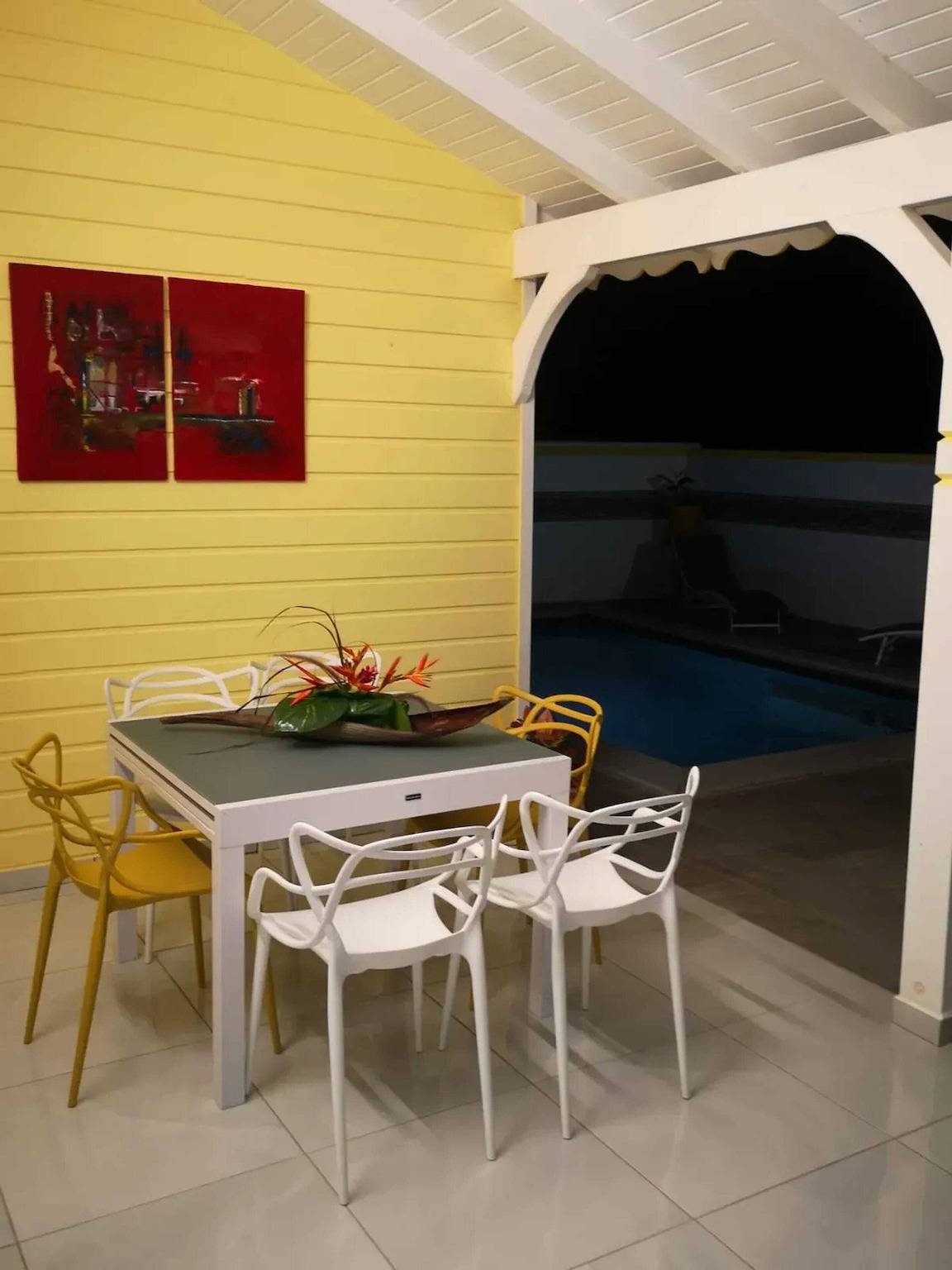 Villa mit Pool in Saint-François - 72 m² Aussicht in Saint-François, Guadeloupe