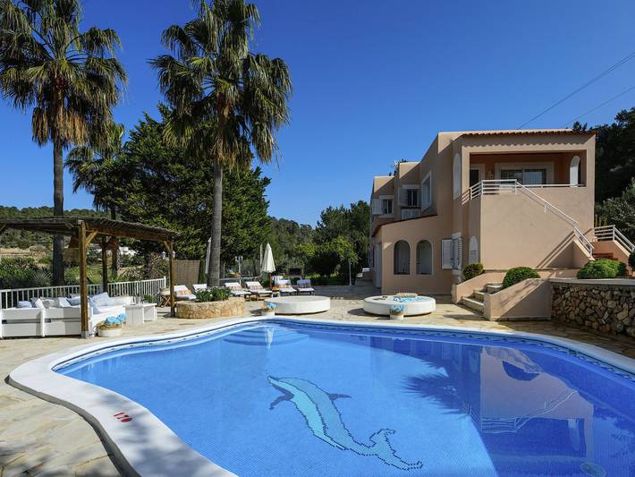Villa méditerranéenne avec piscine privée - Vue mer modeste in Portinatx, Sant Joan de Labritja