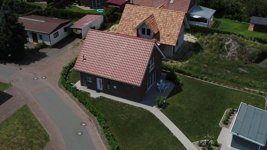 Ferienwohnung für 4 Personen, mit Terrasse und Garten sowie Ausblick in Rieste - 2