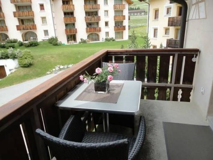 Ferienwohnung für 2 Personen, mit Balkon und Garten in Zuoz - 4
