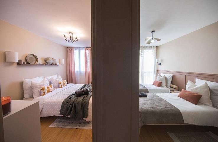Gîte pour 8 personnes, avec vue et balcon à Saint-Pierre-des-Corps - 3