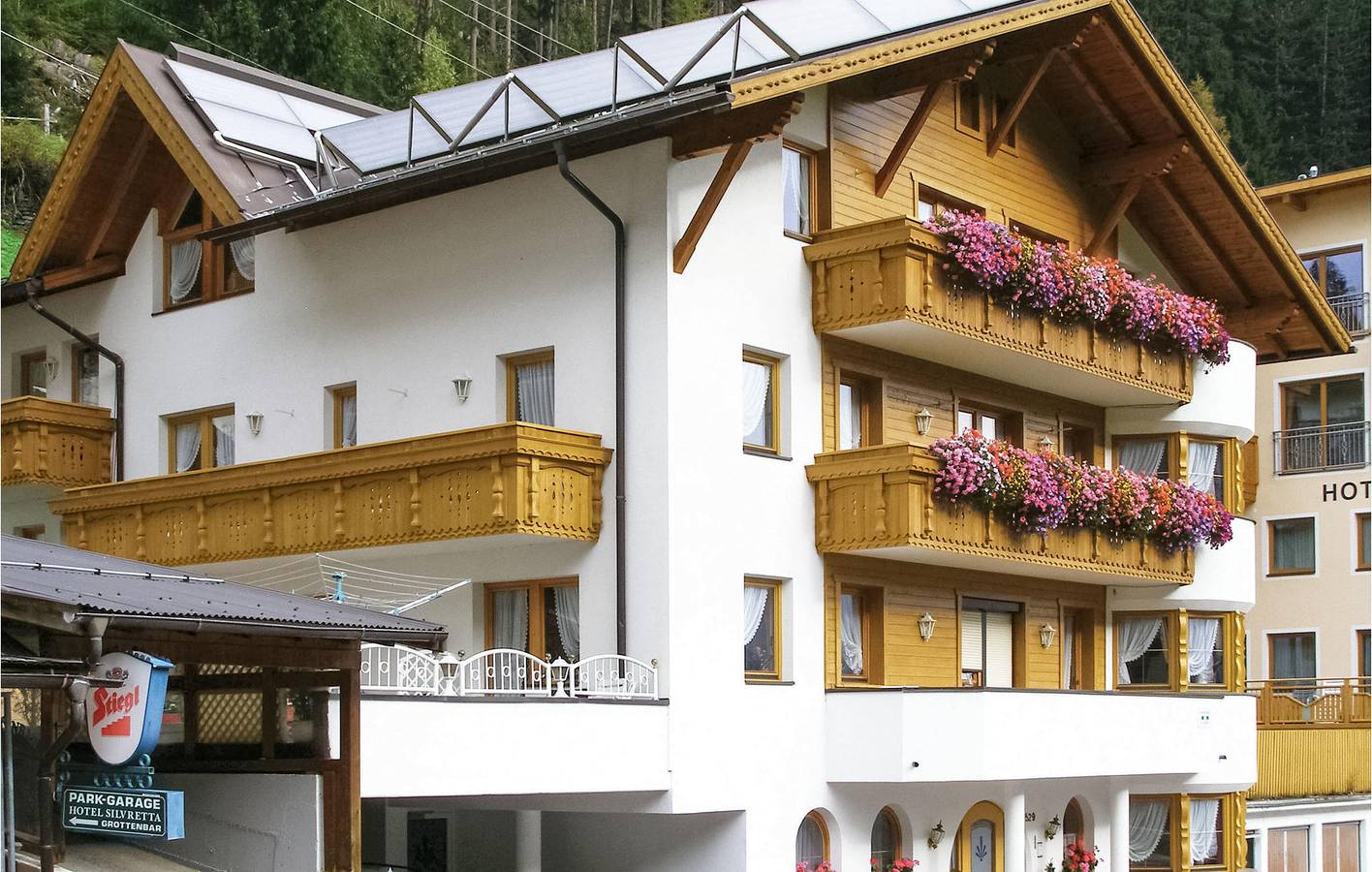 Apartamento vacacional entero, Apartamento Mountainview: Aparcamiento, Terraza, 900m de la pista de esquí in Kappl, Verwall mountains