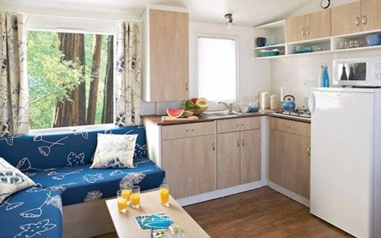 Mobil home pour 6 personnes, avec piscine et bassin pour enfant dans Villeneuve-en-Retz - 3
