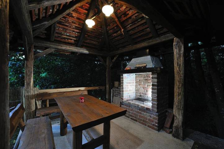 Ferienwohnung für 4 Personen, mit Balkon und Terrasse sowie Garten und Sauna