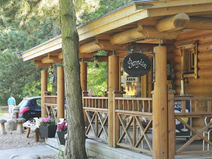 Camping for 6 personer, med Terrasse og Have samt Udsigt i Rødvig