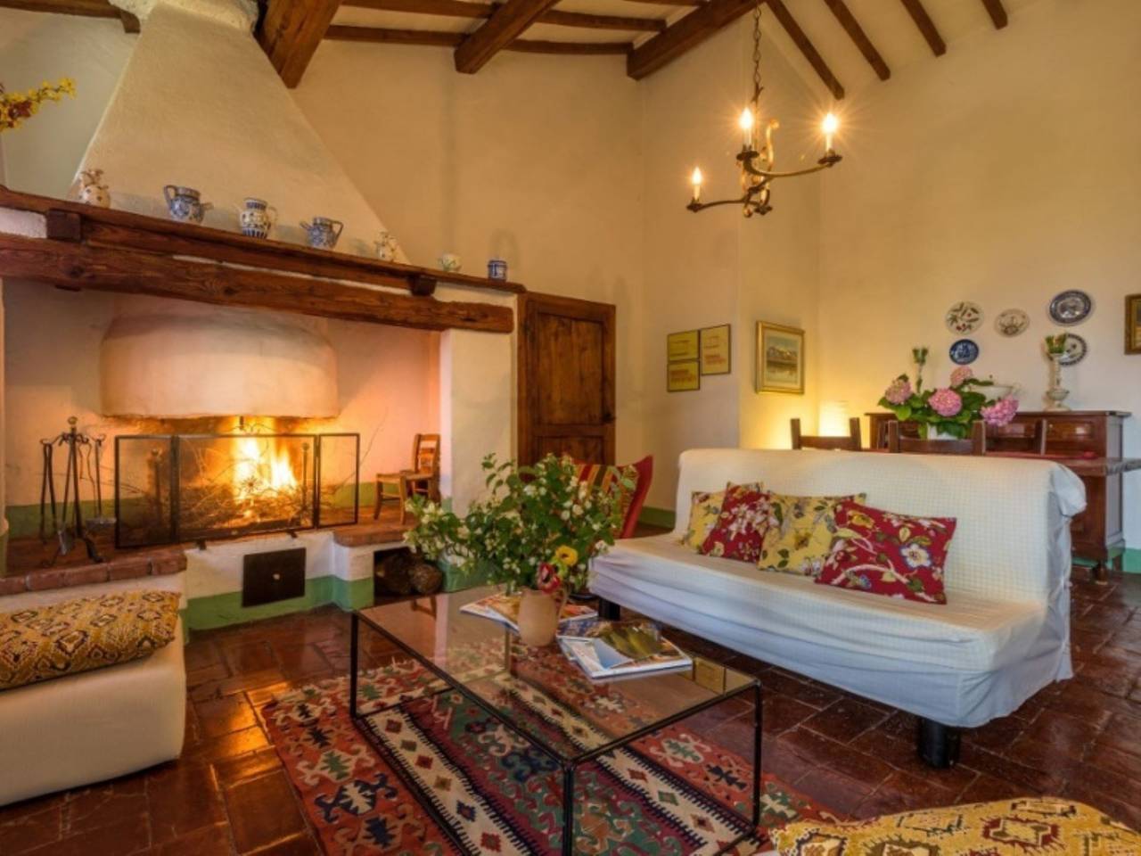 Villa Con Piscina per 12 Persone in Radicofani, Val d’Orcia