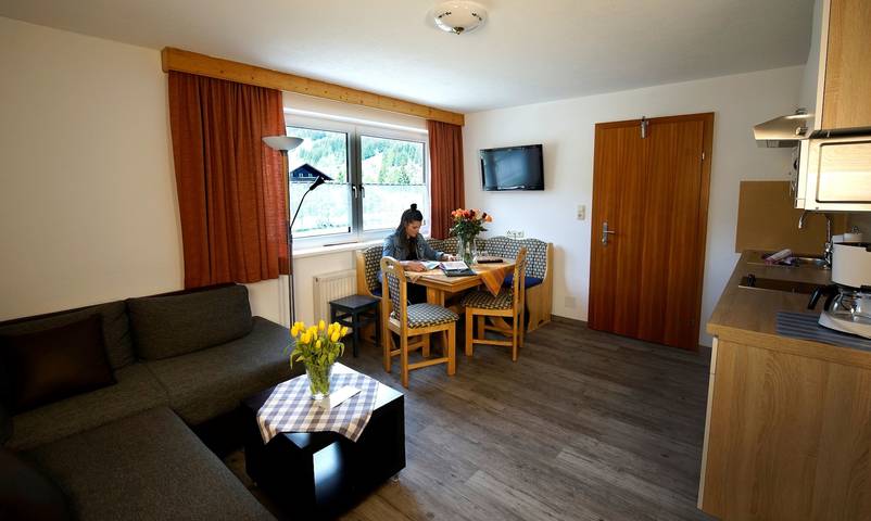 Gîte pour 3 personnes, avec vue et jardin à Lermoos - 4