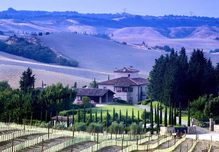 Resort per 5 persone, con Balcone e Terrazza nonché Giardino e Piscina in Chianti