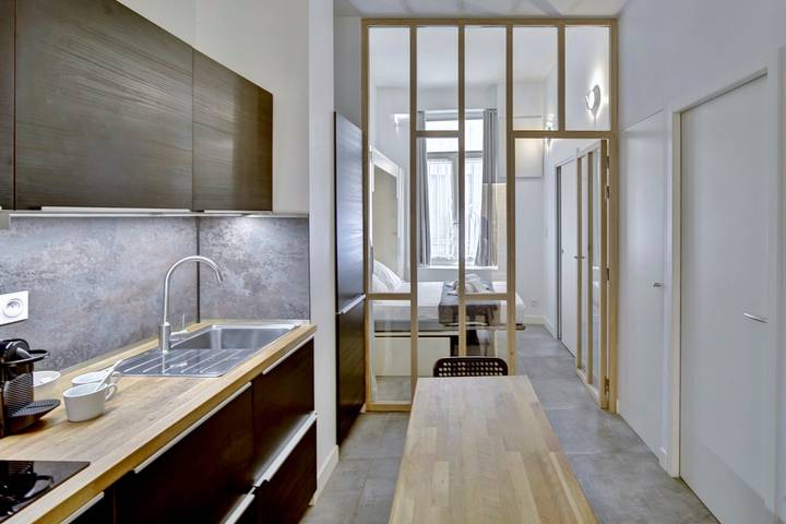 Apartamento entero, Apartamento de vacaciones para 2 personas con terraza in Burdeos, Región de Burdeos