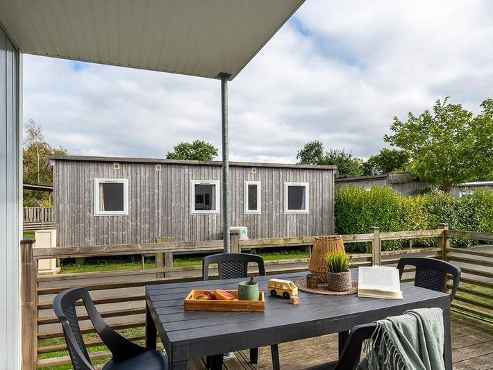 Camping Les Alizés - Mobilheim 5 personen - Komfort (inkl. tv) 25m² in Lannion, Ceinture Dorée