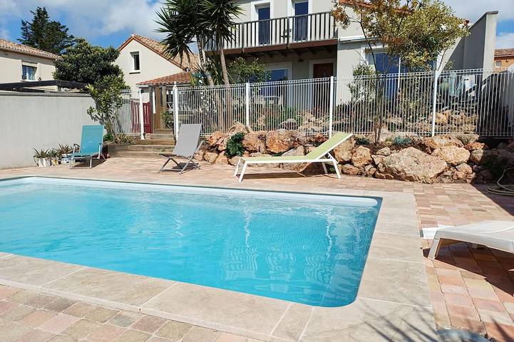 Villa pour 9 personnes, avec jardin, animaux acceptés