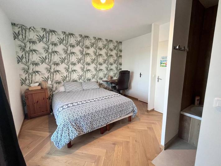 Gîte pour 2 personnes, avec terrasse ainsi que jardin et vue à Biganos - 3