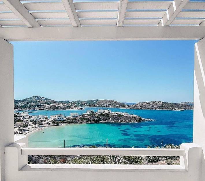 Vacation rental for 4 people, with Balcony and Terrace as well as Yard and View in Samos