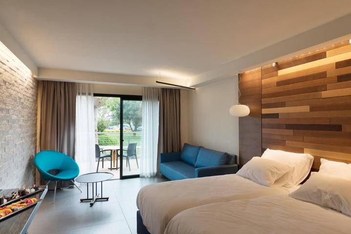 Hôtel pour 4 personnes, avec jardin et vue