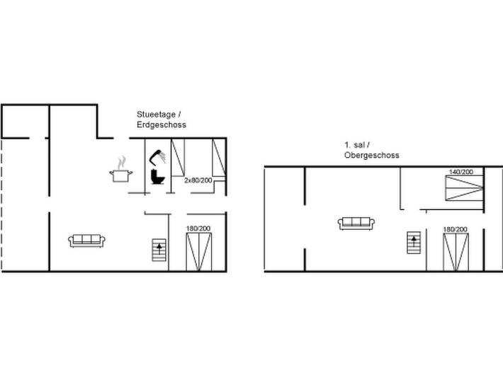 Ferienhaus für 8 Personen, mit Terrasse, mit Haustier in Blavand