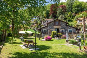Ferienwohnung für 4 Personen, mit Seeblick und Ausblick sowie Garten in Comune di Stresa