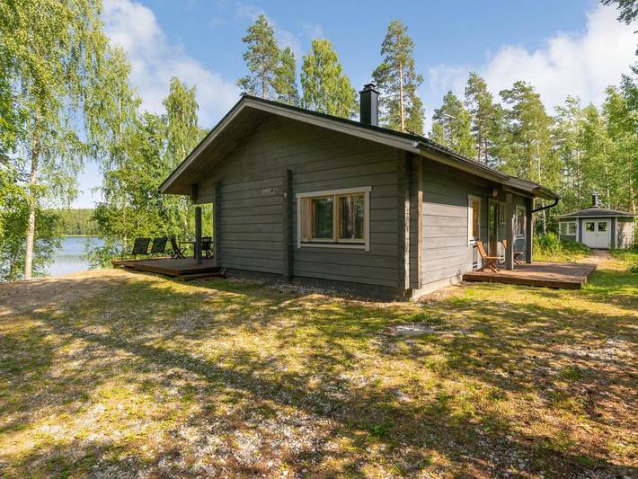 Ferienhaus für 6 Personen, mit Seeblick und Sauna, mit Haustier - 1