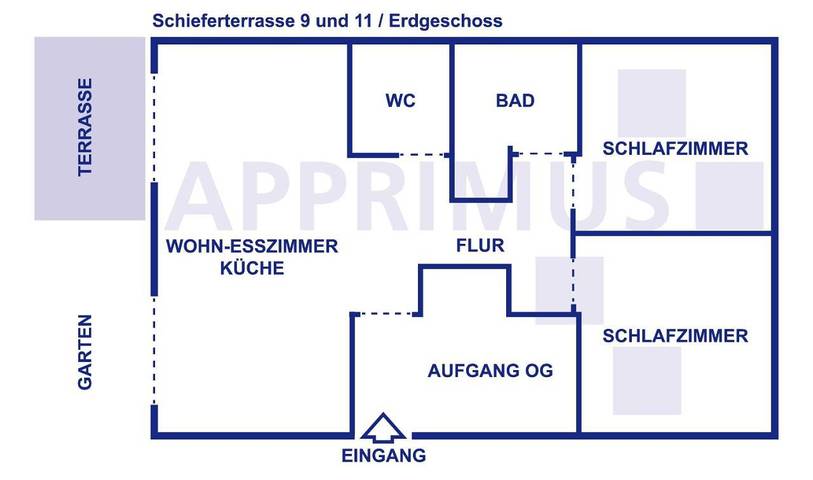 Ferienwohnung für 4 Personen, mit Garten und Seeblick sowie Ausblick in Rieden (Eifel) - 3