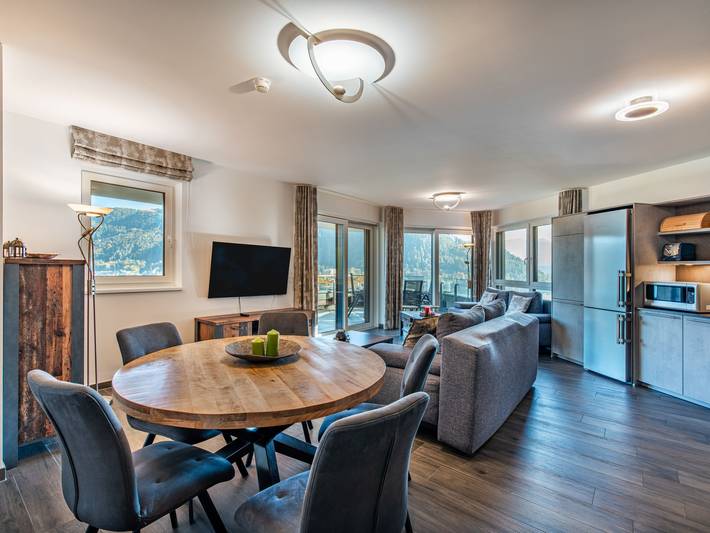 Ferienwohnung für 3 Personen, mit Seeblick und Garten in Kärnten