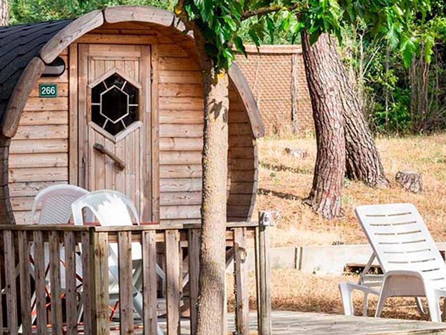 Camping Les Sables Vignier Plage - Unterkunft 2 personen - Lauf mit 1 Kammer in Saint-Georges-d'Oléron, Côte de Beauté