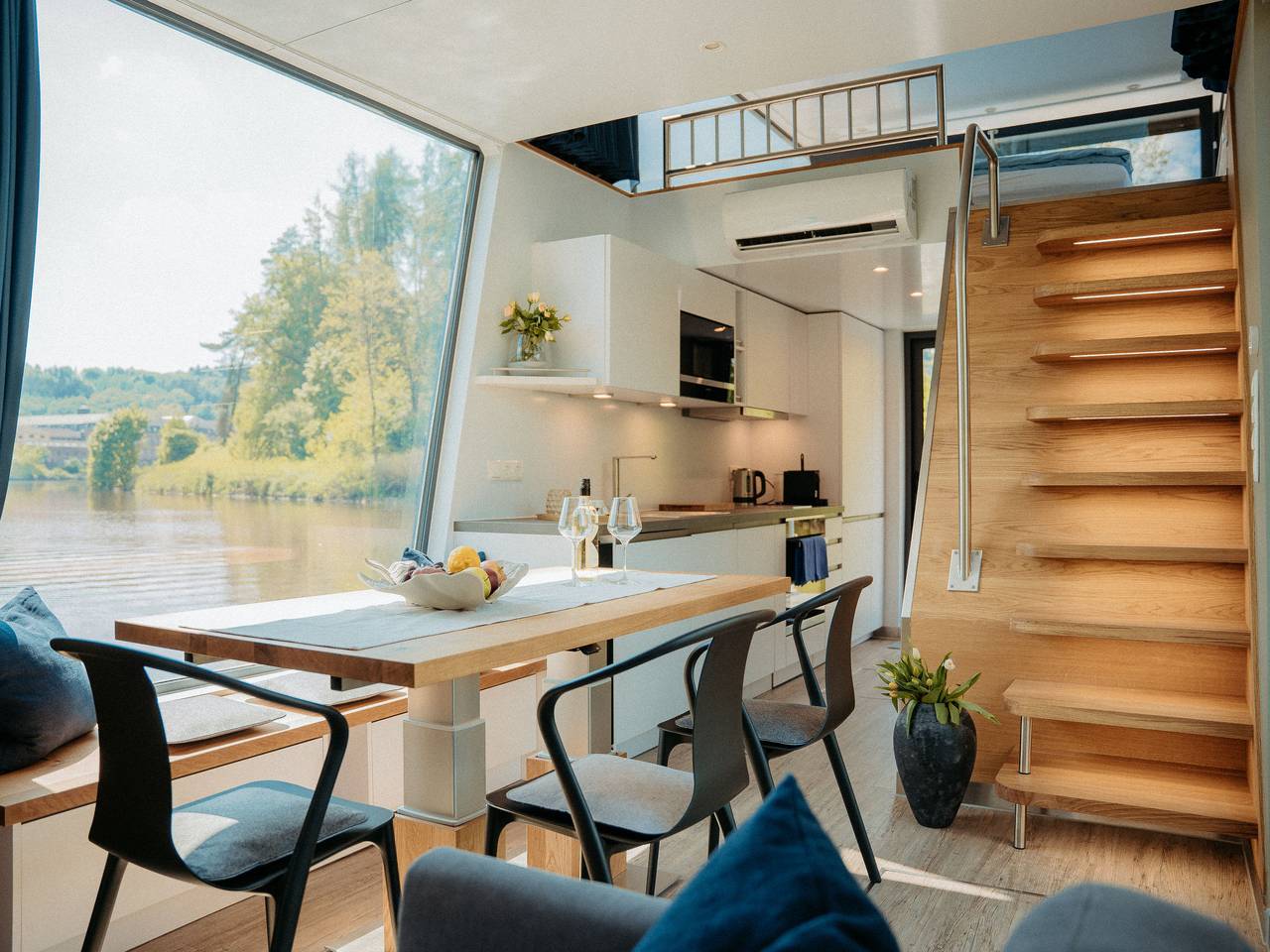 Floating Home-Hausboot Saarschleife in Saarschleife, Mettlach