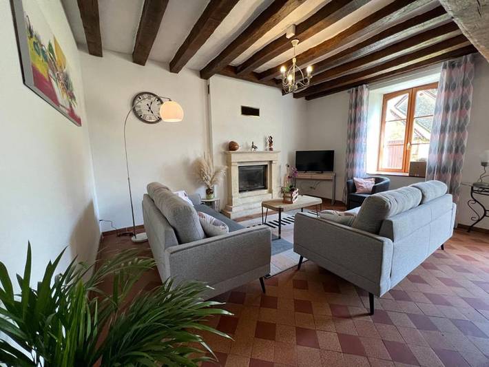 Location de vacances pour 11 personnes, avec vue et jardin à Parigné-l'Évêque - 3