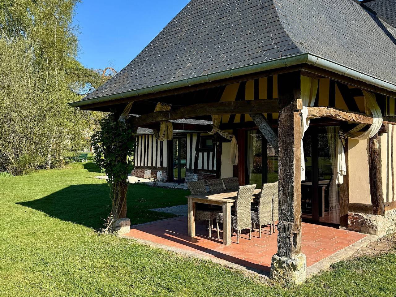 La roselière - Au coeur de 20 Hectares de verdure in Flancourt-Catelon, Région de Bernay