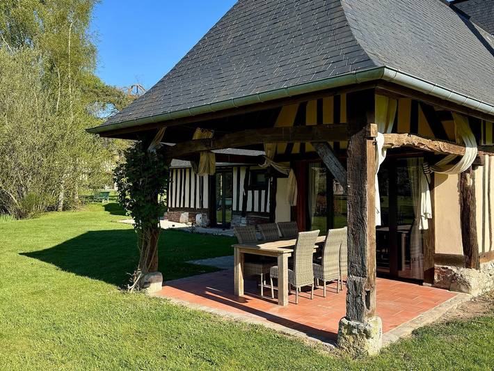 Location de vacances pour 10 personnes, avec Jardin dans l' Eure