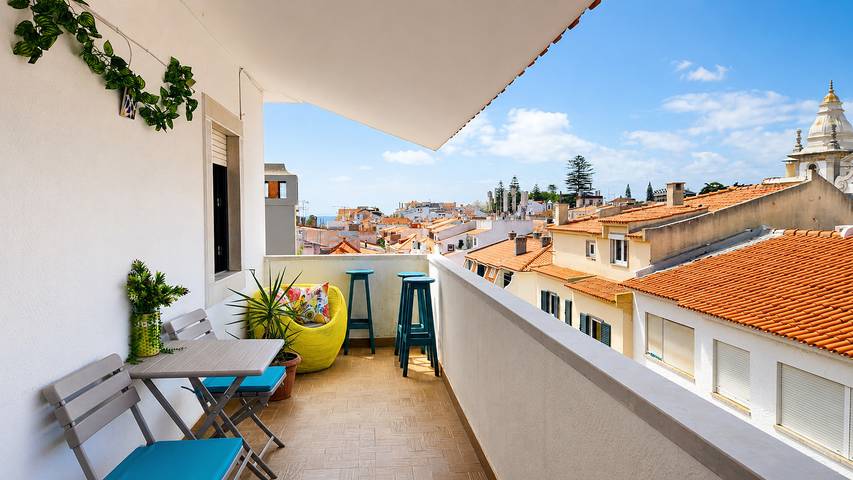 Ferienwohnung für 6 Personen, mit Balkon in Cascais