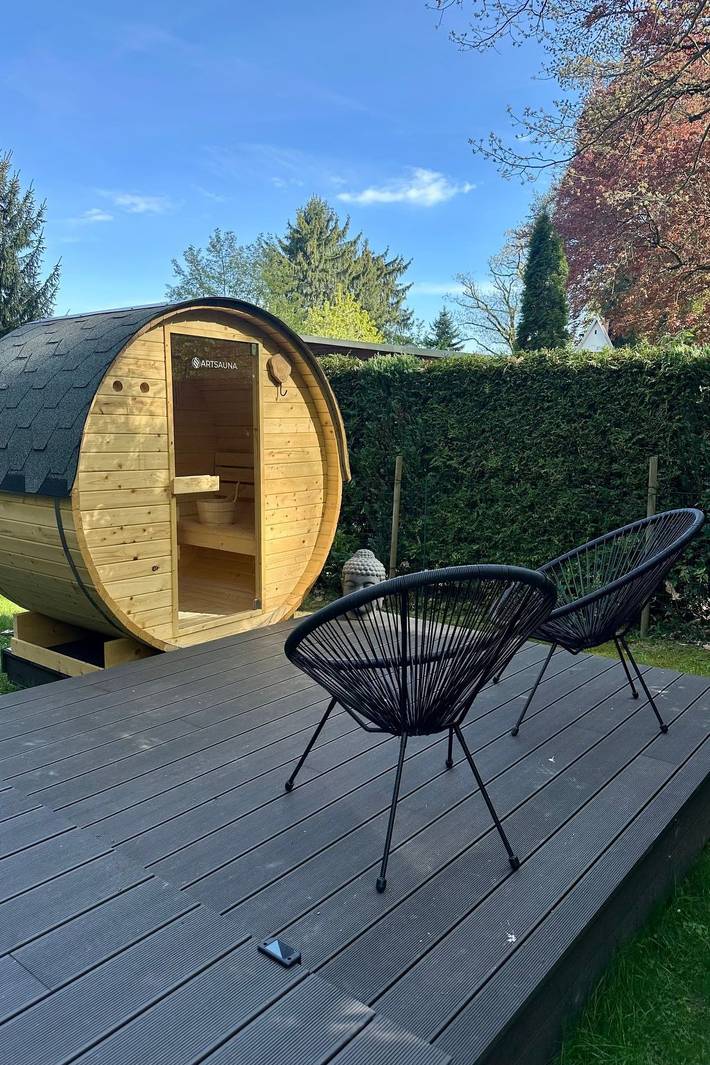 Ferienhaus für 2 Personen, mit Terrasse und Garten sowie Sauna in Chemnitz - 2