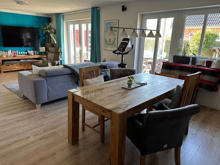 Ganze Wohnung, Ferienwohnung Leev man to in Sankt Peter-Ording mit Terrasse und Wlan in St. Peter-Ording, Eiderstedt