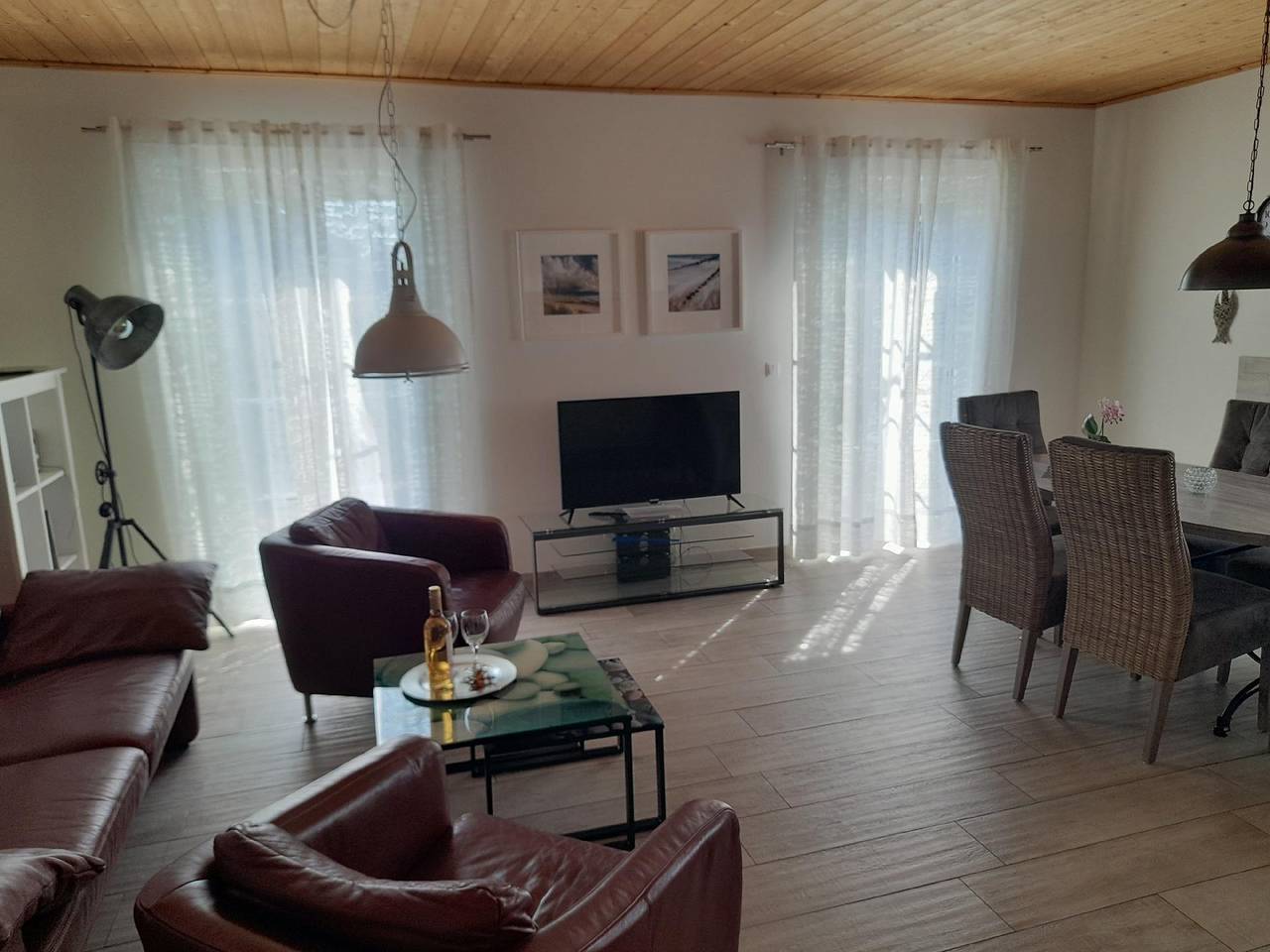 Holiday home "Haus Sanddorn" with sauna in the garden in Altefähr, Alrededores de Stralsund