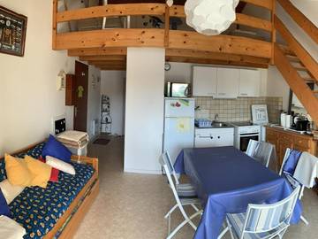 Gîte pour 4 personnes, avec balcon dans Plage de La Parée