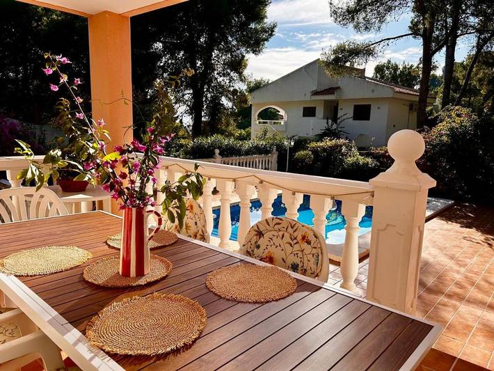 Casa rural para 6 personas, con piscina además de jardín y vistas, Familias con niños en Alcalá de Chivert - 3