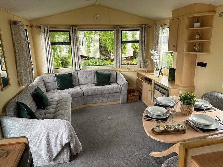 Wohnwagen für 8 Personen, mit Pool und Garten in England - 3